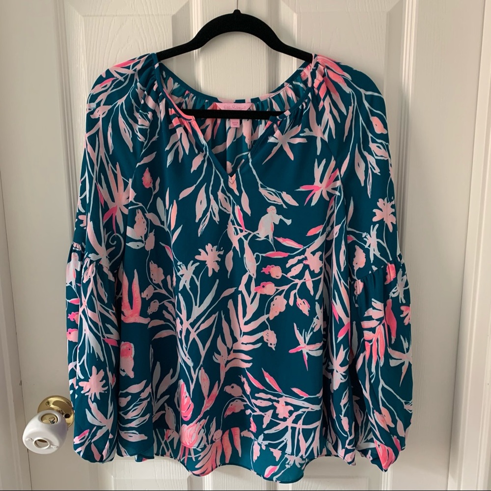 EUC m Lilly Pulitzer blouse